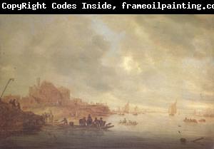 Saloman van Ruysdael The Ferry (mk05)